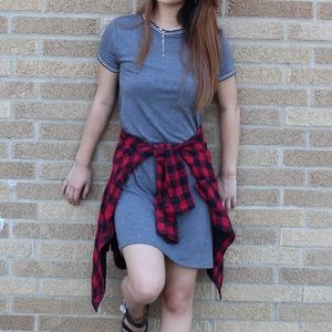 Ringer T-Shirt Dress